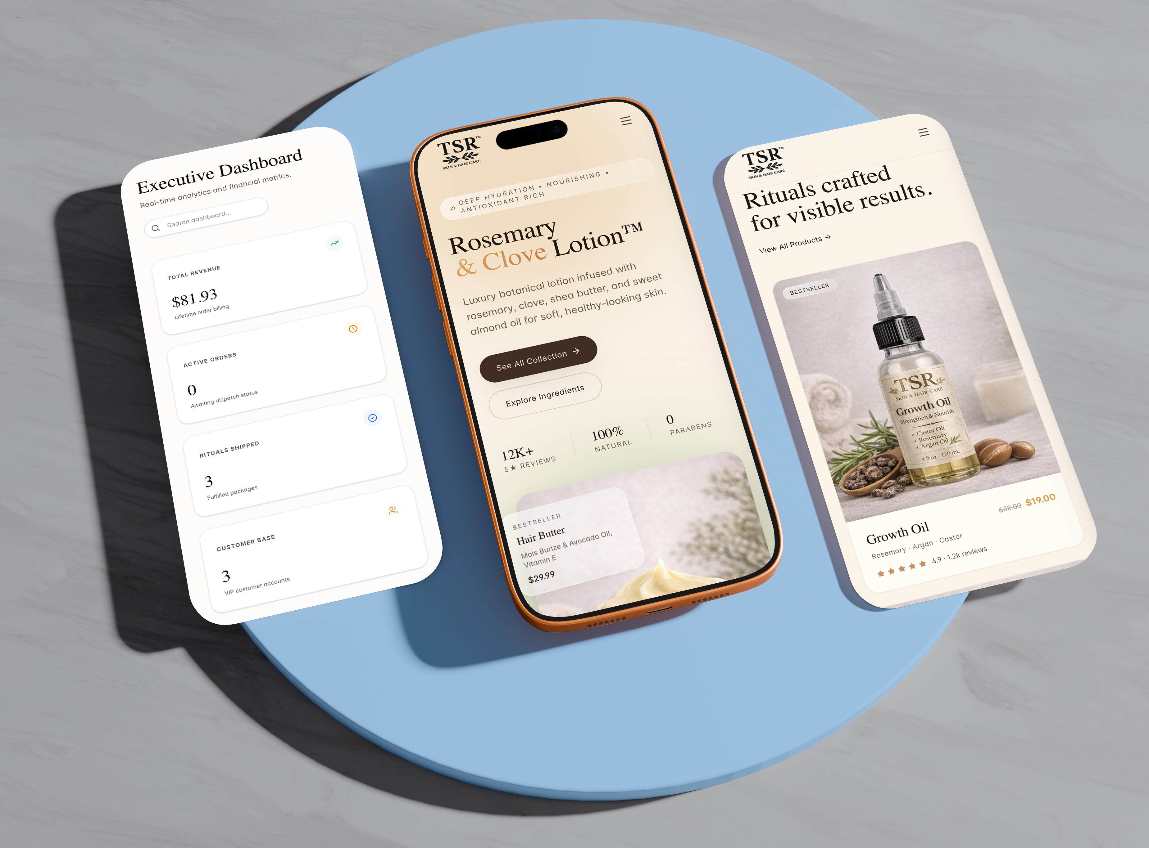 Mobile brand book guidelines display